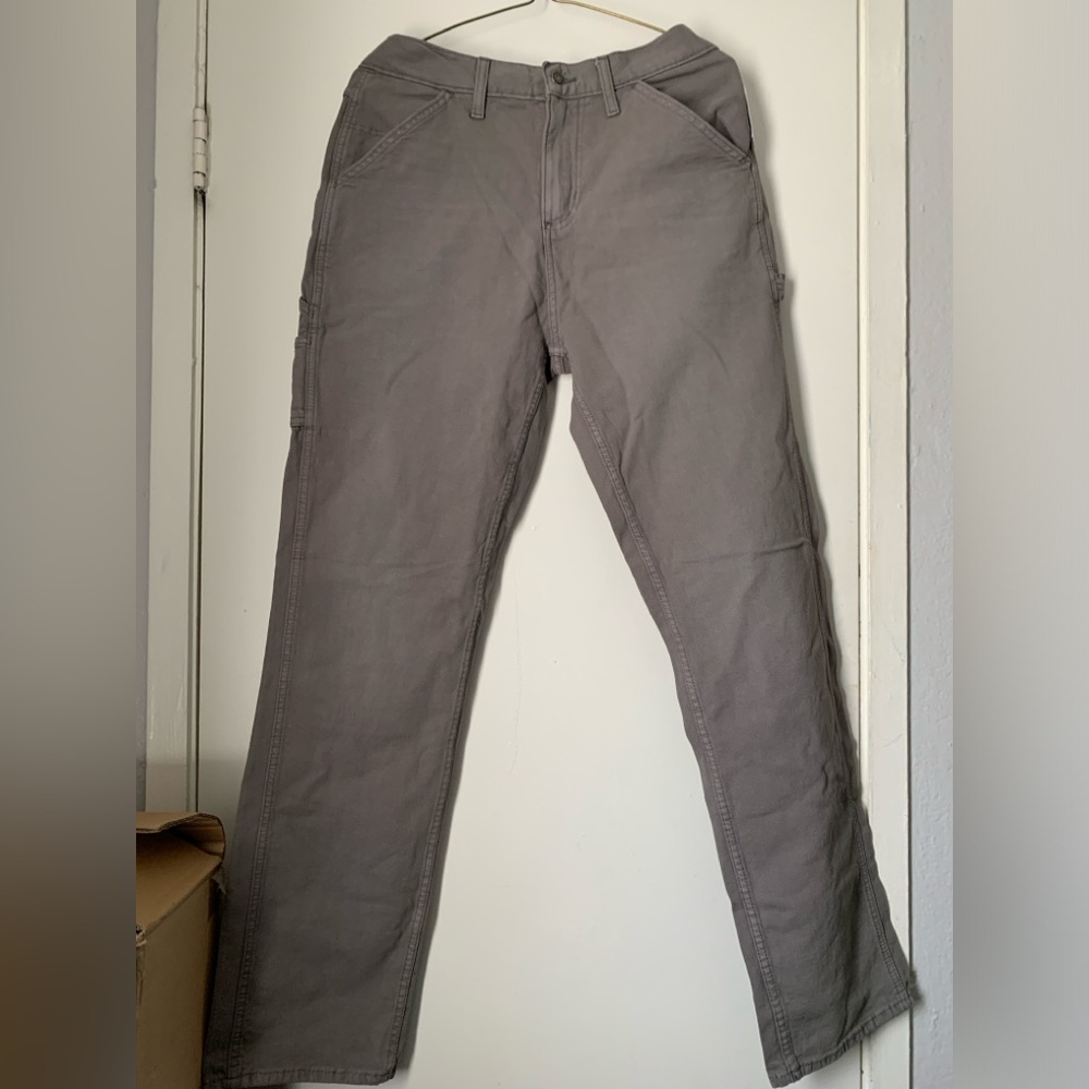 Old Navy Men's Carpenter Baggy Jeans in Gray 34x34